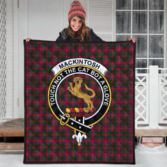 MacKintosh Geddes Tartan Crest Quilt