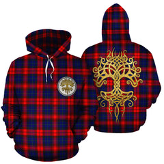 MacLachlan Modern Tartan Hoodie - Tree Of Life