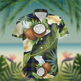 MacLaren Tartan Hawaiian Shirt Hibiscus, Coconut, Parrot, Pineapple - Tropical Garden Shirt