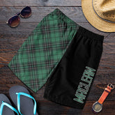 MacLean Hunting Ancient Tartan Crest Men's Short - Cross Style