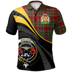 MacLeod of Gesto 02 Tartan Polo Shirt - Royal Coat Of Arms Style