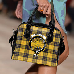 MacLeod of Lewis Ancient Family Tartan Crest Shoulder Handbags