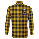 MacLeod of Lewis Ancient Tartan Long Sleeve Button Shirt
