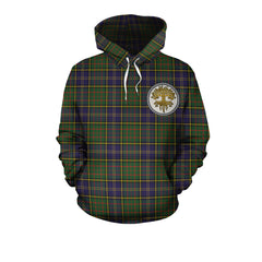 MacMillan Hunting Modern Tartan Hoodie - Tree Of Life