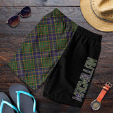 MacMillan Hunting Modern Tartan Crest Men's Short - Cross Style