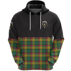 MacMillan Old Ancient Clan Half Of Tartan Hoodie