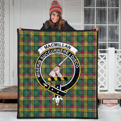 MacMillan Old Ancient Tartan Crest Quilt