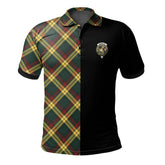 MacMillan Old Modern Tartan Polo Shirt Half of Me - Cross Style