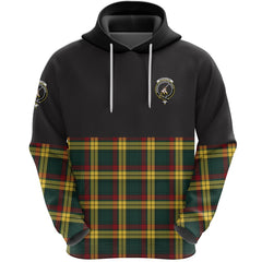 MacMillan Old Modern Clan Half Of Tartan Hoodie