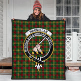MacMillan Society of Glasgow Tartan Crest Quilt