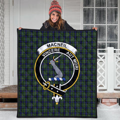 MacNeil of Colonsay Tartan Crest Quilt