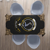 MacNeil (of Colonsay) Crest Tablecloth - Black Style