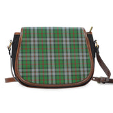 MacNeish Hunting Tartan Saddle Handbags