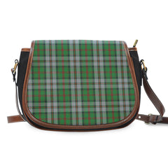 MacNeish Hunting Tartan Saddle Handbags