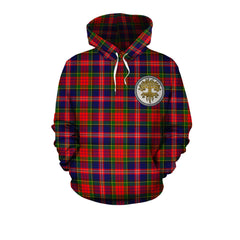 MacPherson Modern Tartan Hoodie - Tree Of Life