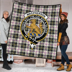MacPherson Dress Ancient Tartan Crest Quilt