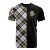 MacPherson Dress Modern Tartan T-Shirt Half of Me - Cross Style