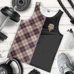 MacPherson Hunting Ancient Tartan Crest Men's Tank Top - Cross Style