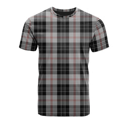 MacPherson of Cluny Black and White Tartan T-Shirt
