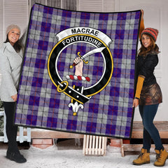 MacRae Dress Purple Tartan Quilt
