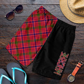 MacRae Modern Tartan Crest Men's Short - Cross Style