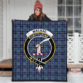 MacRaes of America Tartan Crest Quilt