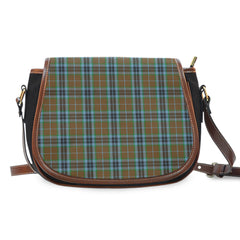 MacTavish Hunting Tartan Saddle Handbags