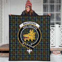 MacTavish Hunting Tartan Quilt