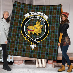 MacTavish Hunting Tartan Quilt