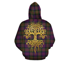 Macdonald Modern Tartan Hoodie - Tree Of Life
