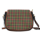 Mapple Leaf Tartan Saddle Handbags