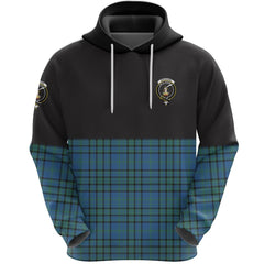 Matheson Hunting Ancient Clan Half Of Tartan Hoodie