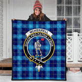 McKerrell Tartan Crest Quilt