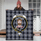 Menzies Black Dress Tartan Quilt