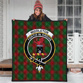 Middleton Tartan Crest Quilt