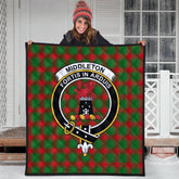 Middleton Modern Tartan Crest Quilt