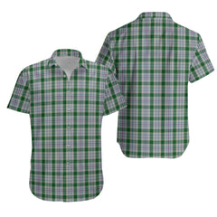 Milne Dress Green Tartan Hawaiian Shirt