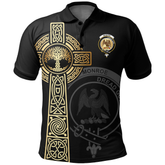 Monroe Clan Unisex Polo Shirt - Celtic Tree Of Life