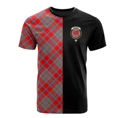 Moubray Tartan T-Shirt Half of Me - Cross Style