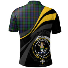 Murray 03 Tartan Polo Shirt - Royal Coat Of Arms Style