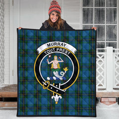 Murray of Elibank Tartan Crest Quilt