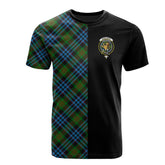 Newlands of Lauriston Tartan T-Shirt Half of Me - Cross Style