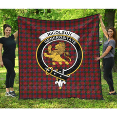 Nicolson (MacNicol) Tartan Quilt