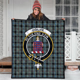 Ogilvie (Ogilvy) Hunting Tartan Quilt