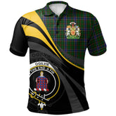 Ogilvie (Ogilvy) of Inverarity Ochterlonie Tartan Polo Shirt - Royal Coat Of Arms Style