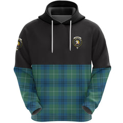 Oliphant Ancient Clan Half Of Tartan Hoodie