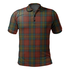 Oliver Dress Red Tartan Polo Shirt