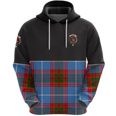 Pentland Clan Half Of Tartan Hoodie
