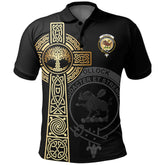 Pollock Clan Unisex Polo Shirt - Celtic Tree Of Life