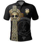 Rait Clan Unisex Polo Shirt - Celtic Tree Of Life
